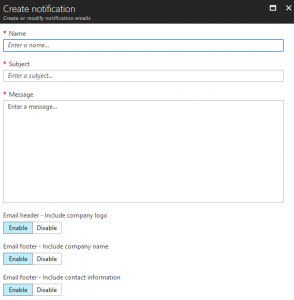 Create Intune Notification