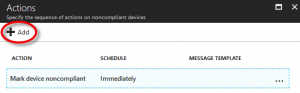 Intune Noncompliant Actions