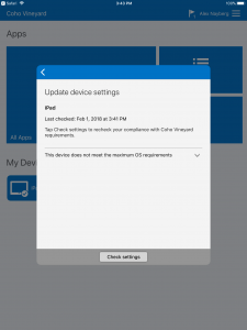 iPad Intune Compliance
